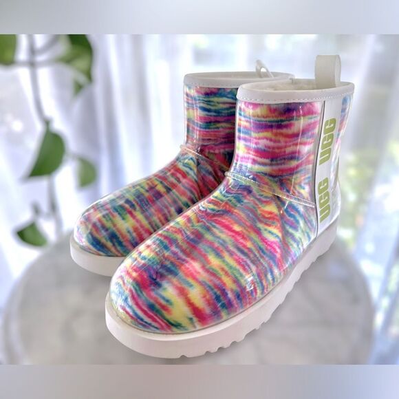 UGG Classic Waterproof Clear Mini Boots Winter Snow Rain size 7 - Picture 14 of 14